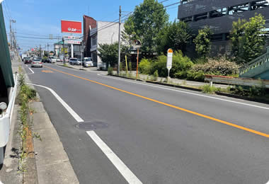 宇都宮産業道路舗装工事